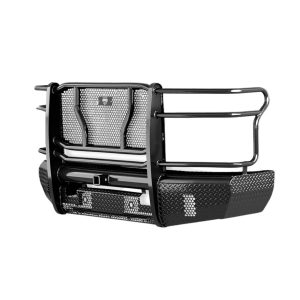 Cattleman’s Bumper, One Piece Design, Mounting Hardware Included, With Grille Guard, Without Winch Mount, Without Fog Light Cutouts – 2265PR