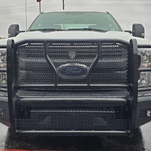 Cattleman’s Bumper, One Piece Design, Mounting Hardware Included, With Grille Guard, Without Winch Mount, Without Fog Light Cutouts – 2367P