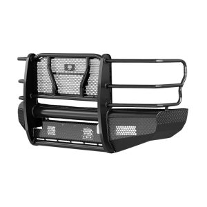 Cattleman’s Bumper, One Piece Design, Mounting Hardware Included, With Grille Guard, Without Winch Mount, Without Fog Light Cutouts – 2369P