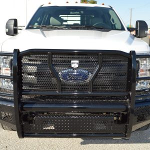 Cattleman’s Bumper, Pipe Series, One Piece Design, Mounting Hardware Included, With Winch Mount, Without Light Cutouts – 2369PW