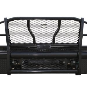 Cattleman’s Bumper, One Piece Design, Mounting Hardware Included, With Grille Guard, Without Winch Mount, Without Fog Light Cutouts – 2407P
