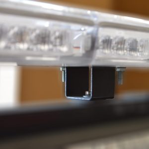 Cattleman’s Light Bar Mounting Kit, Tube Mount, Mounts One Light Bar, Painted, Black, Steel – 2997