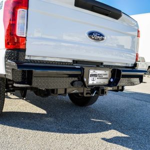 Cattleman’s Bumper, Pipe Series, One Piece Design, Mounting Hardware Included, Without Light Cutouts – 4395