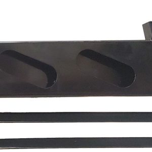 Cattleman’s Headache Rack, HD, Louvered, Powder Coated, Black, Steel – DR408LBO