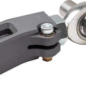 Camburg Control Arm, Kinetik, Boxed, Adjustable, Gray, Billet Aluminum, With Uni-Ball Bearing, Set of 2 – CAM-110214-GRY
