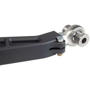Camburg Control Arm, Kinetik, Boxed, Adjustable, Gray, Billet Aluminum, With Uni-Ball Bearing, Set of 2 – CAM-110233-GRY