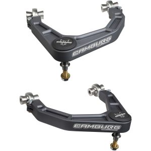 Camburg Control Arm, Kinetik, Boxed, Adjustable, Gray, Billet Aluminum, With Uni-Ball Bearing, Set of 2 – CAM-110233-GRY