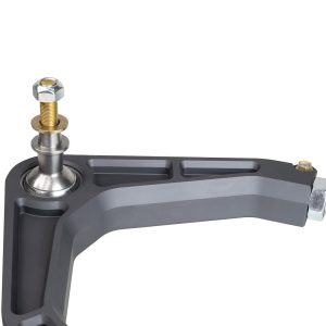 Camburg Control Arm, Kinetik, Boxed, Adjustable, Gray, Billet Aluminum, With Uni-Ball Bearing, Set of 2 – CAM-110233-GRY