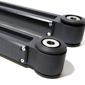 Camburg Control Arm, Kinetik, Boxed, Non-Adjustable, Gray, Billet Aluminum, With Uni-Ball Bearing, Set of 2 – CAM-120032-GRY