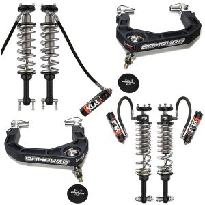 Camburg Lift Kit Suspension, 2-1/2 to 4 Inch Front Lift, 2-1/2 to 4 Inch Rear Lift – CAM-110225-K