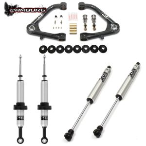 Camburg Leveling Kit Suspension, 0 to 2 Inch Lift, Coil Over Shock Absorbers – CAM-210077-U