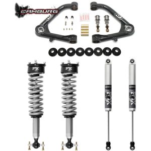 Camburg Leveling Kit Suspension, 0 to 2 Inch Lift, Coil Over Shock Absorbers – CAM-210083-U
