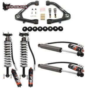 Camburg Leveling Kit Suspension, 0 to 3-1/2 Inch Lift, Coil Over Shock Absorbers – CAM-210088-U