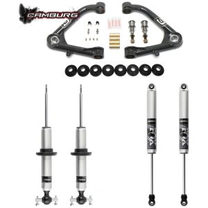 Camburg Leveling Kit Suspension, 0 to 2 Inch Lift, Coil Over Shock Absorbers – CAM-210093-U