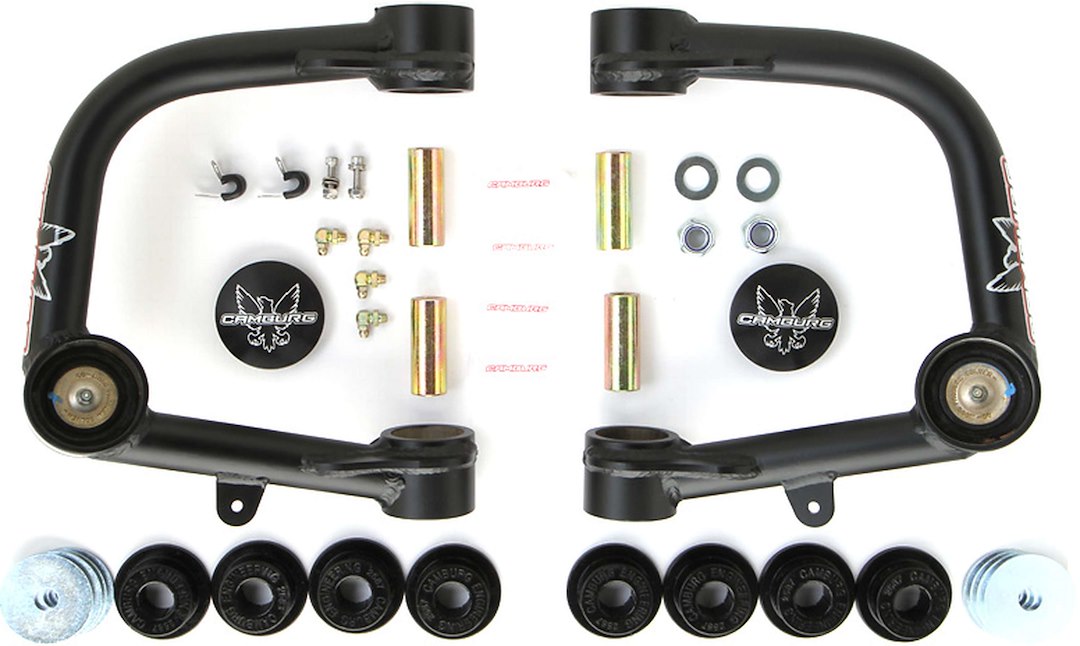 Camburg Leveling Kit Suspension, 1 to 2-1/2 Inch Lift, Coil Over Shock Absorbers – CAM-310098-UC