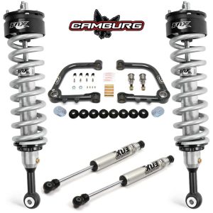 Camburg Leveling Kit Suspension, 0 to 2 Inch Lift, Coil Over Shock Absorbers – CAM-310117-U