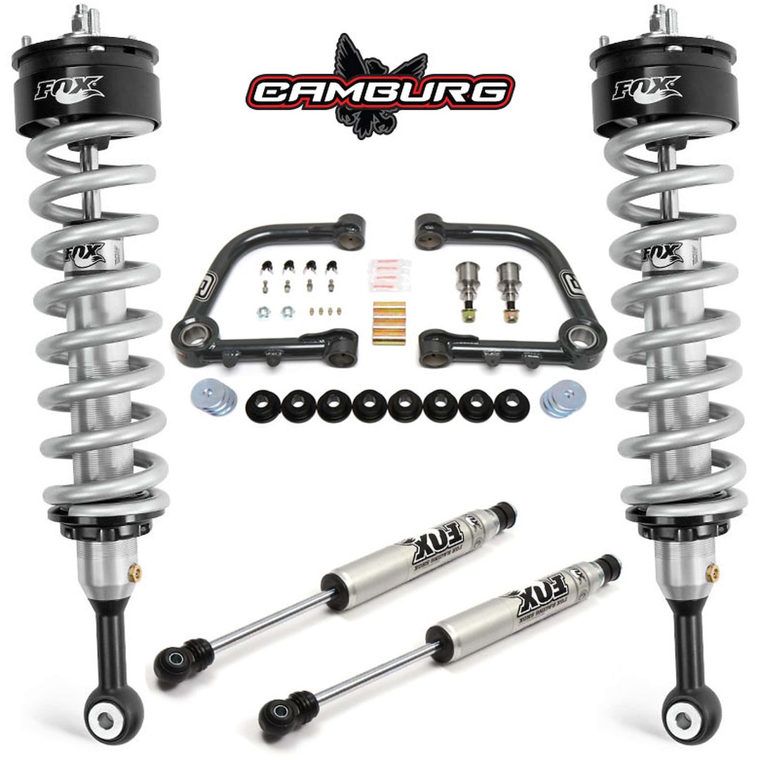 Camburg Leveling Kit Suspension, 0 to 2 Inch Lift, Coil Over Shock Absorbers – CAM-310117-U