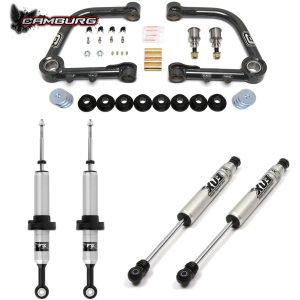 Camburg Leveling Kit Suspension, 0 to 2 Inch Lift, Coil Over Shock Absorber – CAM-310195-U