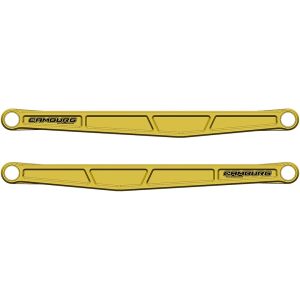 Camburg Control Arm, Kinetik, Boxed, Non Adjustable, Gold, Billet Aluminum, With Pivot Bushings, Set of 2 – CAM-120042-GLD