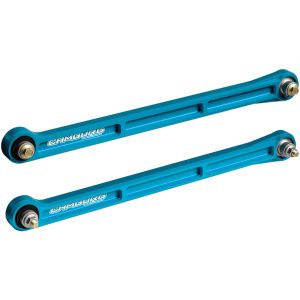 Camburg Control Arm, Kinetik, Boxed, Non Adjustable, Blue, Billet Aluminum, With Pivot Bushings, Set of 2 – CAM-320047-BLU