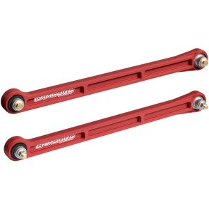 Camburg Control Arm, Kinetik, Boxed, Non Adjustable, Red, Billet Aluminum, With Pivot Bushings, Set of 2 – CAM-320047-RED