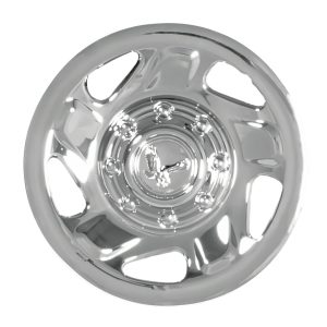 Coast to Coast Wheel Cover, 16 Inch, 5 Directional Spoke, Chrome Plated, Plastic, Set of 4 – IWC13416C