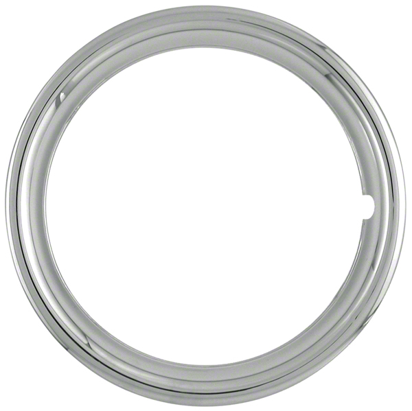 Coast to Coast Wheel Trim Ring, 15 Inch Diameter, 1-1/2 Inch Depth, Chrome Plated, ABS Plastic, Set of 4 – IWC1515P