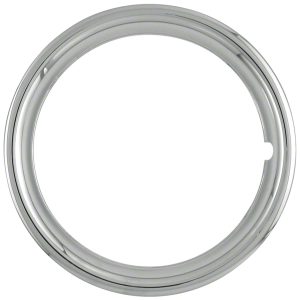 Coast to Coast Wheel Trim Ring, 17 Inch Diameter, 1-1/2 Inch Depth, Chrome Plated, ABS Plastic, Set of 4 – IWC1517P