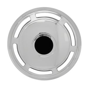 Coast to Coast Wheel Cover, 15 Inch, 6 Slot, Chrome Plated, Plastic, Set of 4, Spring Steel Clip – IWC20215C