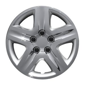 Coast to Coast Wheel Cover, 17 Inch, 5 Spoke, Chrome Plated, Plastic, Set of 4 – IWC43117C
