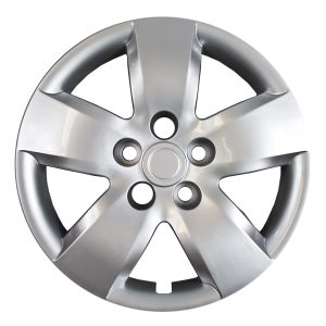 Coast to Coast Wheel Cover, 16 Inch, 5 Spoke, Silver, Plastic, Set of 4, Bolt on – IWC43716S