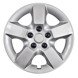 Coast to Coast Wheel Cover, 16 Inch, 5 Spoke, Silver, Plastic, Set of 4, Standard Leg – IWC44316S