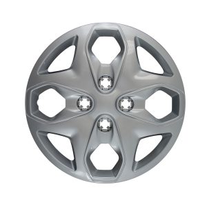 Coast to Coast Wheel Cover, 15 Inch, 4 Split Spoke, Silver, Plastic, Set of 4, Push on – IWC44415S