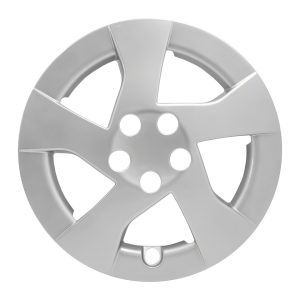 Coast to Coast Wheel Cover, 15 Inch, 5 Directional Spoke, Silver, Plastic, Set of 4, Standard Leg – IWC44815S