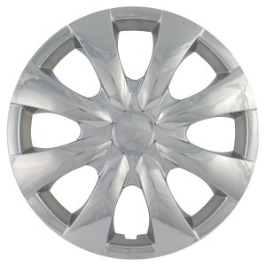 Coast to Coast Wheel Cover, 15 Inch, 8 Spoke, Chrome Plated, Plastic, Set of 4, Standard Leg – IWC45015C