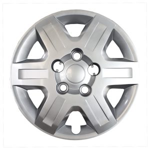 Coast to Coast Wheel Cover, 16 Inch, 6 Spoke, Silver, Plastic, Set of 4, Bolt on – IWC45116S