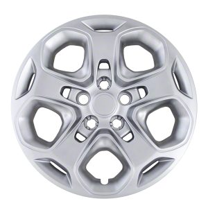 Coast to Coast Wheel Cover, 17 Inch, 5 Spoke, Silver, Plastic, Set of 4, Push on – IWC45717S