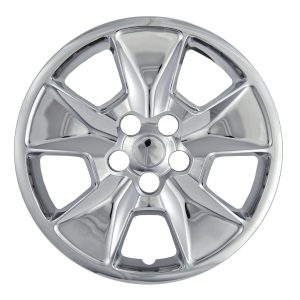 Coast to Coast Wheel Cover, 17 Inch, 5 Spoke, Chrome Plated, Plastic, Set of 4, Push on – IWC46217C
