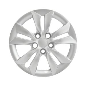Coast to Coast Wheel Cover, 16 Inch, 10 Spoke, Silver, Plastic, Set of 4, Bolt on – IWC46416S
