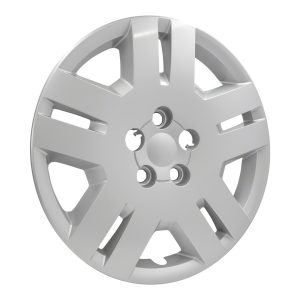 Coast to Coast Wheel Cover, 17 Inch, 5 Split Spoke, Silver, Plastic, Set of 4, Bolt on – IWC46817S