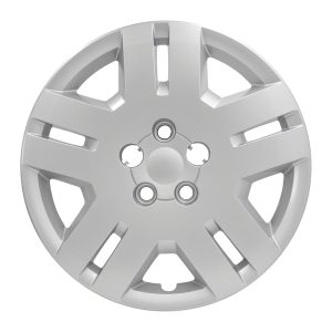 Coast to Coast Wheel Cover, 17 Inch, 5 Split Spoke, Silver, Plastic, Set of 4, Bolt on – IWC46817S