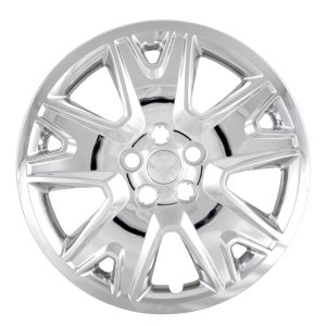 Coast to Coast Wheel Cover, 17 Inch, 5 Split Spoke, Chrome Plated, Plastic, Set of 4, Bolt on – IWC47117C