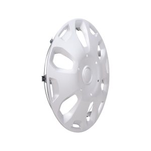 Coast to Coast Wheel Cover, 15 Inch, 6 Spoke, Silver, Plastic, Set of 4, Spring Steel Clip – IWC50015S