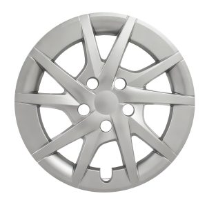 Coast to Coast Wheel Cover, 16 Inch, 10 Spoke, Silver, Plastic, Set of 4, Push on – IWC50216S