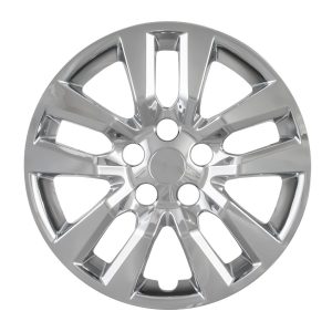 Coast to Coast Wheel Cover, 16 Inch, 10 Spoke, Chrome Plated, Plastic, Set of 4, Bolt on – IWC50516C