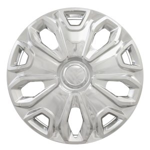 Coast to Coast Wheel Cover, 16 Inch, 5 Split Spoke, Chrome Plated, Plastic, Set of 4, Standard Leg – IWC51216C