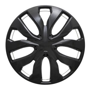 Coast to Coast Wheel Cover, 17 Inch, 10 Spoke, Gloss Black, Plastic, Set of 4 – IWC51917BLK