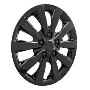 Coast to Coast Wheel Cover, 16 Inch, 10 Spoke, Gloss Black, Plastic, Set of 4 – IWC52116BLK