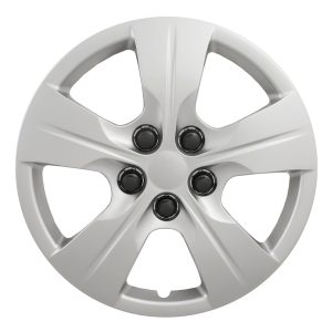 Coast to Coast Wheel Cover, 15 Inch, 5 Spoke, Silver, Plastic, Set of 4 – IWC52415S