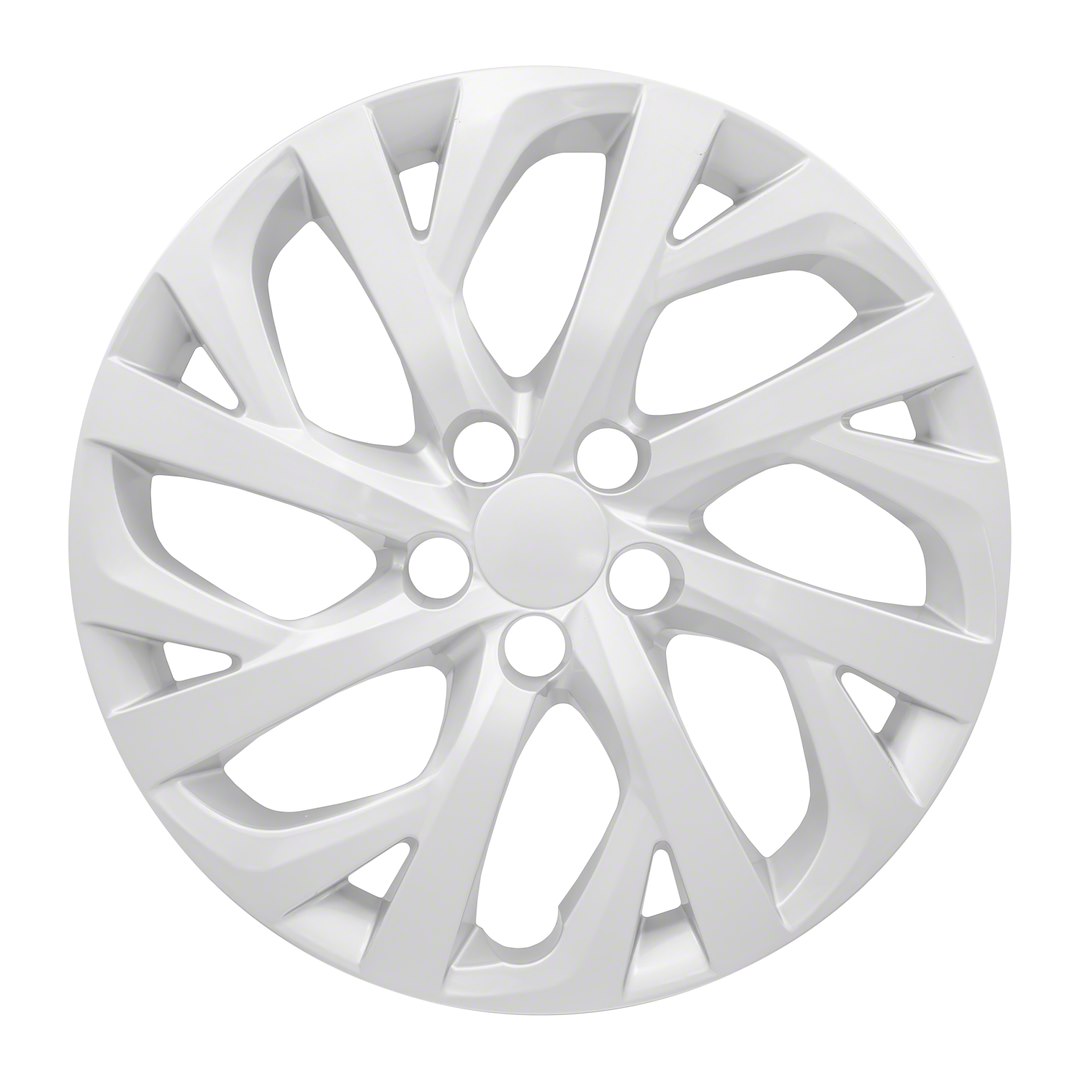 Coast to Coast Wheel Cover, 16 Inch, 8 Split Spoke, Silver, Plastic, Set of 4 – IWC52816S